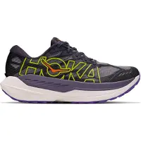 Hoka One One - Trail løbesko - Rocket X Trail M Squid Ink/Neon Nebula til Unisex - Størrelse 40 2/3 - Lilla