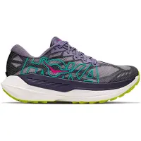 Hoka One One - Trail løbesko - Rocket X Trail W Purple Fog/Citrus til Unisex - Størrelse 40 2/3 - Lilla