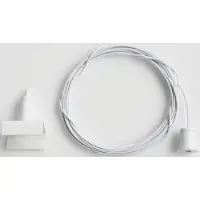 SOLAR PLUS Ophængningsæt med 4m Wire for Globale 3-faset PRO/PULSE skinner i Hvid.