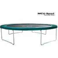 MCU-Sport Pro-line 4,3m Grøn Trampolin V3.0