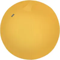 Leitz Ergo Cosy Active Sidde-stå balancestol 2-i-1 varm gul - højdejustering 46-79 cm
