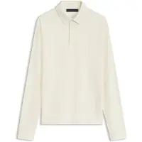 BOSS BY BECKHAM poloshirt i bomuld og silke