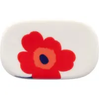 Marimekko Unikko holder til spisepinde White-red-blue