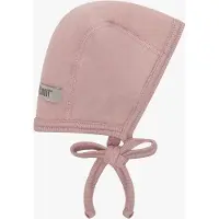Huttelihut Babyhjelm - Uldfleece - Mahogany Rose - - 6-12 mdr - Babyhjelm