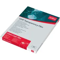Nobo Overheadfilm farve laserprinter A4 (50 stk.)
