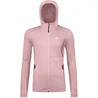 Ortovox - Fleece dame - Fleece Hoody W Dawn Rose til UnisexUld - Størrelse M - Lyserød