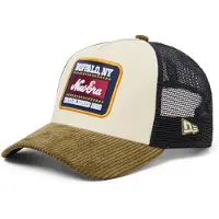 New Era Hætte '9FORTY Patch Cord' lysebeige / marin / oliven