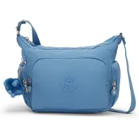 Kipling Skuldertaske 'Gabb S' himmelblå