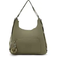 Kipling Skuldertaske 'Yenna' oliven