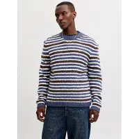 Jack & Jones Ensfarvet Striktrøje