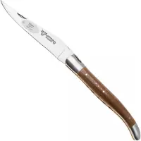 Laguiole En Aubrac Fly N15, L0712I1J15J15NO, Sandvik 12C27, Walnut pocket knife, 12 cm