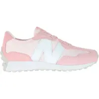 New Balance New Balanceunisex til børn. P327V1_KL Lædersko 327 Bungee Lace, lyserød (30.5), Fast, Ruskind, Blonder, Sport, Pink, børnetøj