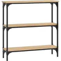 Super Merchant konsolbord 75x22,5x75 cm konstrueret træ sonoma-eg