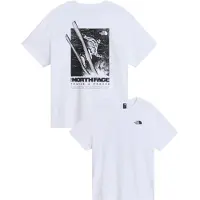 The North Face Bluser & t-shirts 'TESTED AND PROVEN' sort / hvid