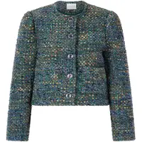 Rich & royal Blazer blå / gran / lyseorange