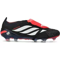Adidas Predator Elite Fold-over Tongue FG Immortal DNA - Sort/Hvid/Rød - Græs (FG), størrelse 40