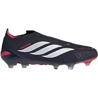 Adidas Predator Elite Laceless FG Immortal DNA - Sort/Hvid/Rød - Græs (FG), størrelse 42
