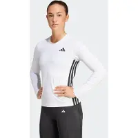 Adidas Funktionsbluse sort / hvid