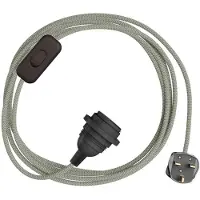 Creative Cables Snakebis Zig-zag Shade Ready E14 Lampeholder Med Ledning