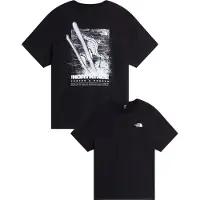 The North Face Bluser & t-shirts 'TESTED AND PROVEN' sort / hvid