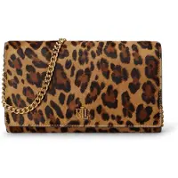 Ralph Lauren Skuldertaske 'ADAIR II' beige / brun / sort