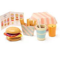 Kids Concept Legemad - Hamburgermenu - - OneSize - Legemad
