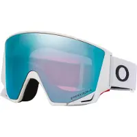 Oakley - Skibriller - Flow Scape M Matte White Prizm Sapphire Iridium til UnisexUld - Hvid
