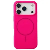 Mtp Products iPhone 18 Pro Max Liquid Silikone Cover - MagSafe Kompatibel - Hot Pink