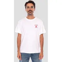 Levi's Bluser & t-shirts 'Relaxed Fit Short Sleeve Graphic T-Shirt' rød / hvid