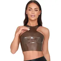 Late-X Latex Top Smoky