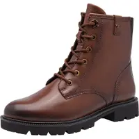 Tamaris Snørestøvletter cognac
