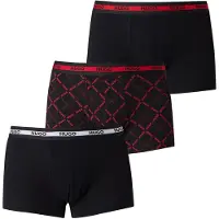 HUGO Boksershorts marin / rød / hvid