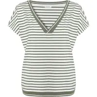TATUUM Shirts 'Alsaja' grøn / hvid