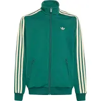 Adidas Sweatjakke 'Firebird' lysegul / grøn