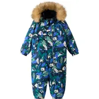 Reima Flyverdragt - Lappi - Navy m. Print - - 3 år (98) - Flyverdragt