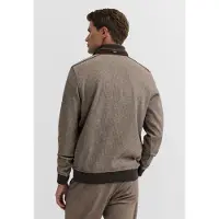 Bugatti Pullover brun / hvid