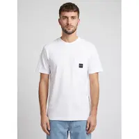 HUF Bluser & t-shirts 'Set Box Logo S/S Pocket Tee White' hvid
