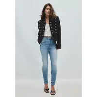 Stradivarius Figursyet Blazer Med Metalknapper 0-001 Xs