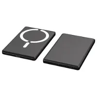 Mtp Products C22 magnetisk trådløs powerbank 5000mAh med 20W USB-C-hurtigopladning - sort