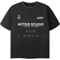 Name it Sport T-shirt - NkmTimo - Black Beauty - - 6 år (116) - T-Shirt