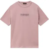 Napapijri New Box Logo T-shirt Med Korte ærmer