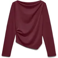 Vero Moda Mille Boatneck T-shirt Med Lange ærmer