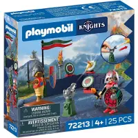 Playmobil Knights - Drageriddernes Kamptræning 72213 - 25 Dele - - OneSize - Legetøj