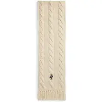 Ralph Lauren Sjal creme / navy / choko