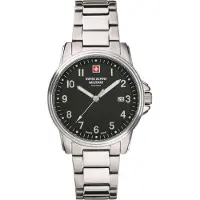 Swiss Alpine Military Herreur 7011.1137 Alpine by Grovana Sort/Stål