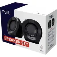 Trust Computer Products Trust Polo - Højttalere - 2.0-kanal - USB - 4 Watt (Total) - sort