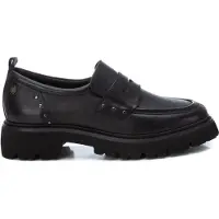 Carmela Carmelatil kvinder. 16187301-NEGRO Mokkasiner i læder 161873 sort (39), 1-3 cm, Ingen, Casual, Klassisk