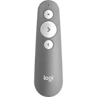 Logitech R500s - Fjernbetjening til præsentation - 3 knapper - mellemgrå
