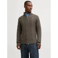 Jack & Jones Sweatshirt Med Halv Lynlås