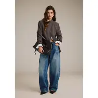 Stradivarius Asymmetrisk Ternet Blazer 0-450 Xs